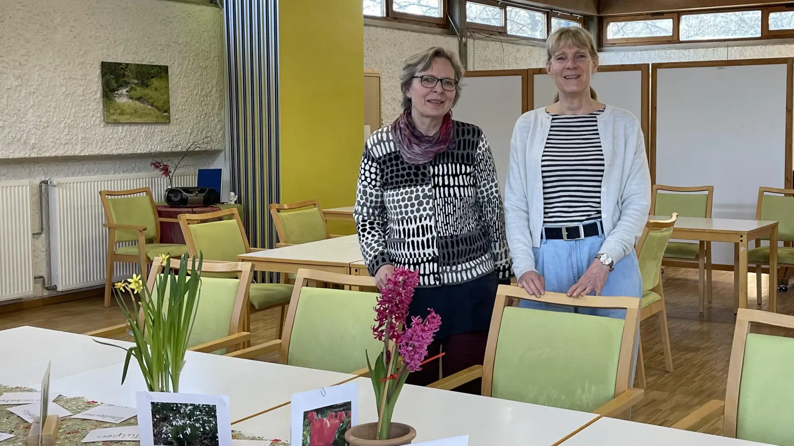 Einrichtungsleitung Barbara Fröhlich-Rausch und ASZ-Sozialpädagogin Lisa Schmidmaier (v.r.) freuen sich auf viele Teilnehmer bei dem Kurs. (Foto: hw)