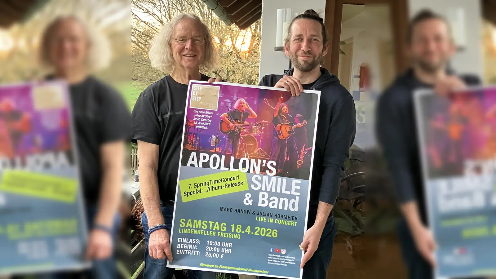 Apollon’s Smile: Die Vollblutmusiker Marc Hanow &amp; Julian Hobmeier. (Foto: Apollon's Smile)