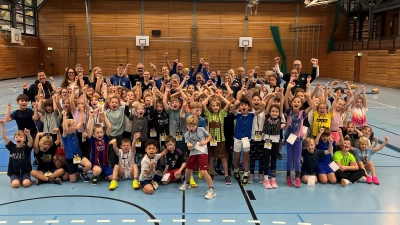 Die Kinder hatten viel Spaß beim „Hanniball-Pass” mit dem TSV Herrsching.  (Foto: TSV Herrsching)