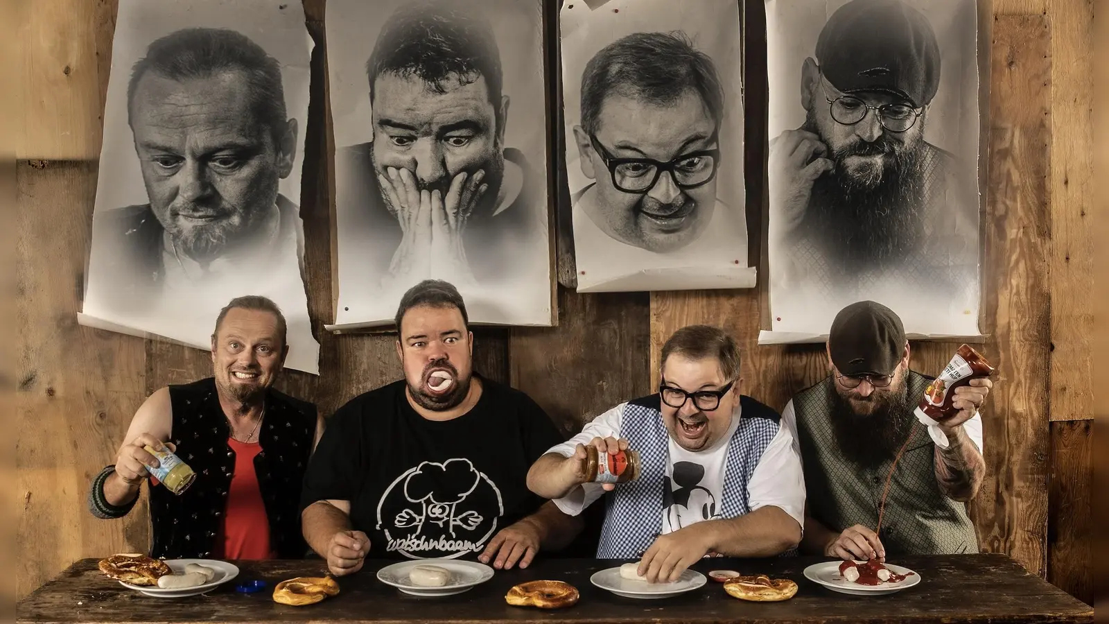 Beste Unterhaltung versprechen Da Meier &amp; Watschnbaam im Klostergasthof. (Foto: Hubert Lankes)