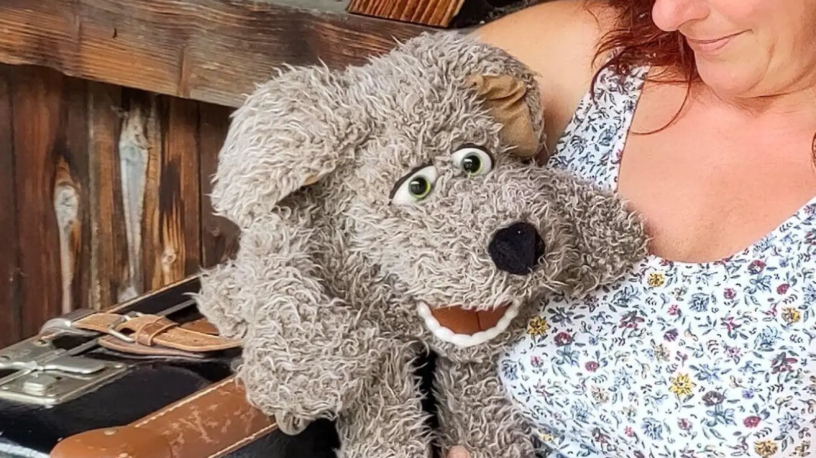 Am 7. September gastieren Gerti Grahl und Rofus in der Stadtbücherei. (Foto: Gertraud Grahl)