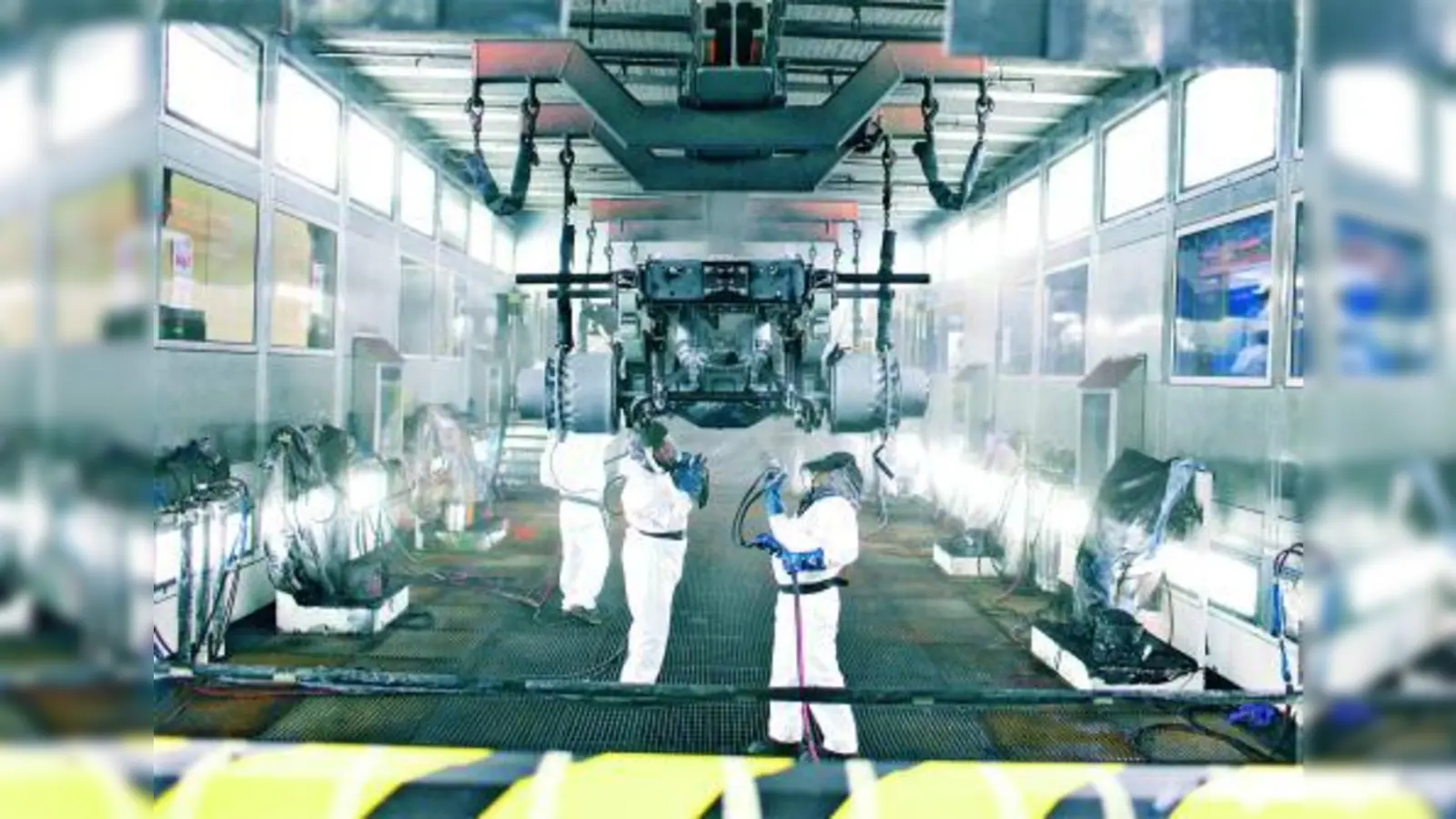 In der Fertigung sind derzeit 3300 Mitarbeiter von Kurzarbeit betroffen. (Foto: © MAN)