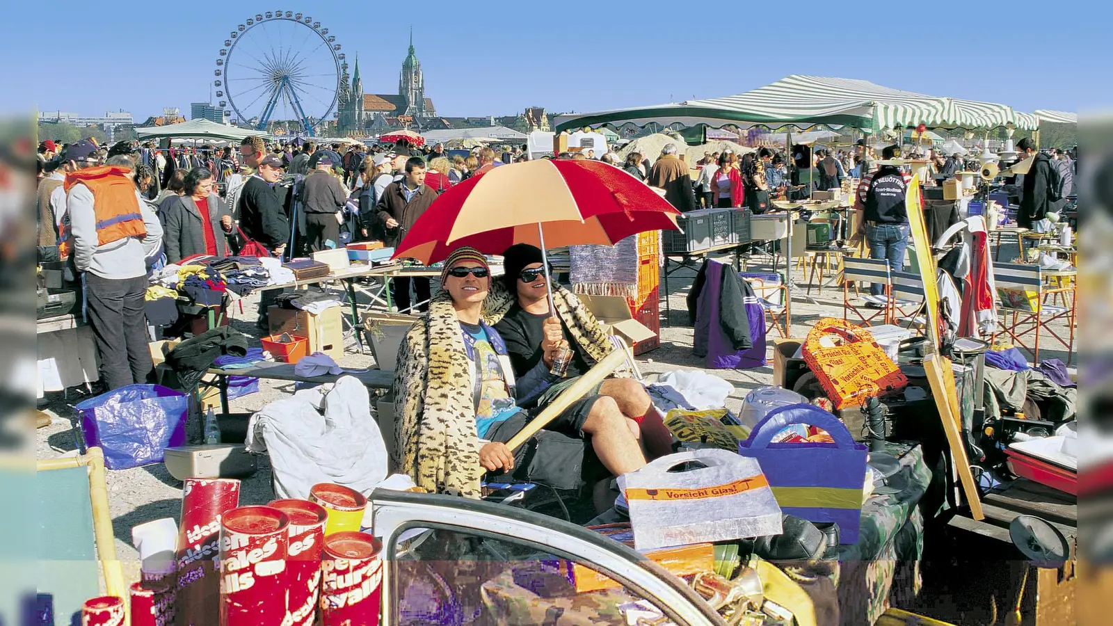 Am 22. April findet der große Flohmarkt auf der Theresienwiese statt. (Foto: BRK/ Marion Vogel)