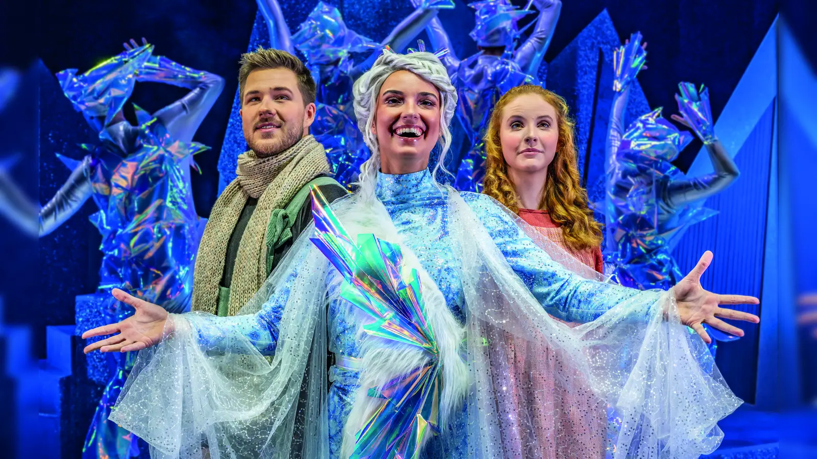 Ein Spaß für Kinder ab fünf Jahren und natürlich auch für die Großen: „Schneekönigin – das Musical”. (Foto: Nilz Boehme)