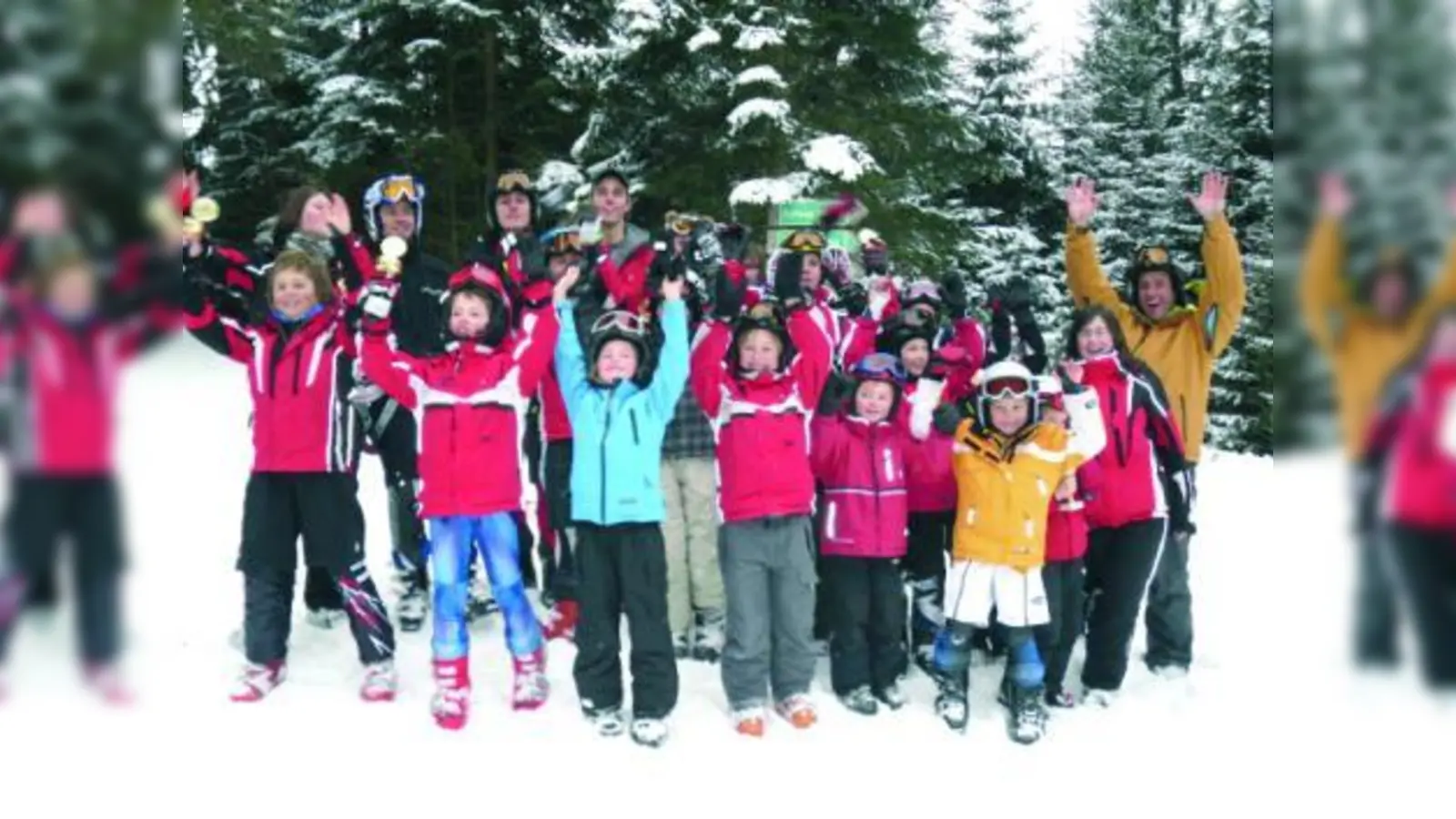 Die erfolgreichen Skifahrer des TSV Eintracht Karlsfeld. (Foto: pi)