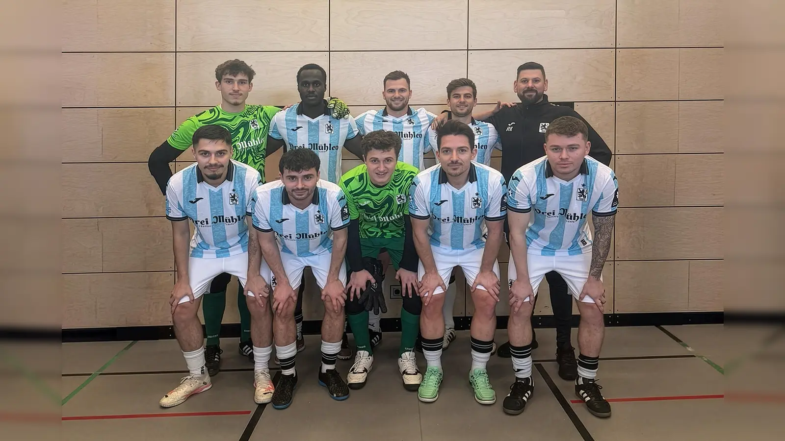 Spaß in der Halle: TSV 1860 München III.  (Foto: TSV 1860)