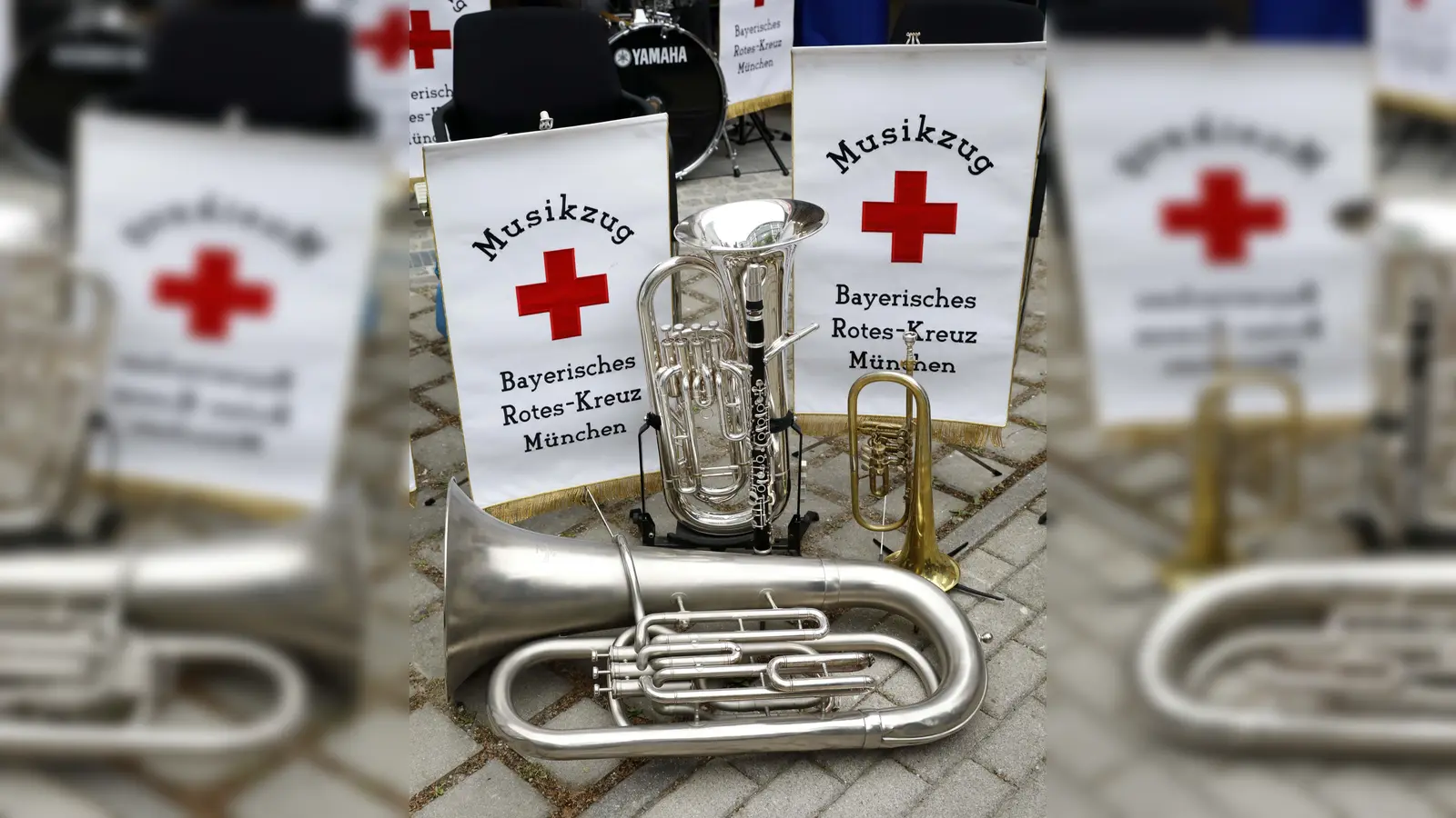 Der BRK-Musikzug spielt bei zahlreichen Anlässen und Veranstaltungen auf. (Foto: BRK)