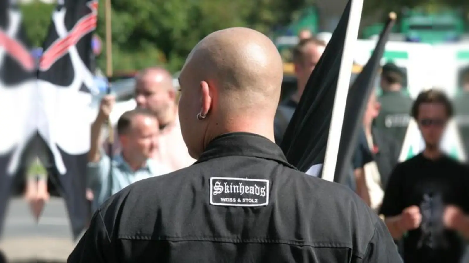 Rechtsextremes Gedankengut ist im öffentlichen Raum immer noch häufig anzutreffen.  (Foto: Marek Peters)
