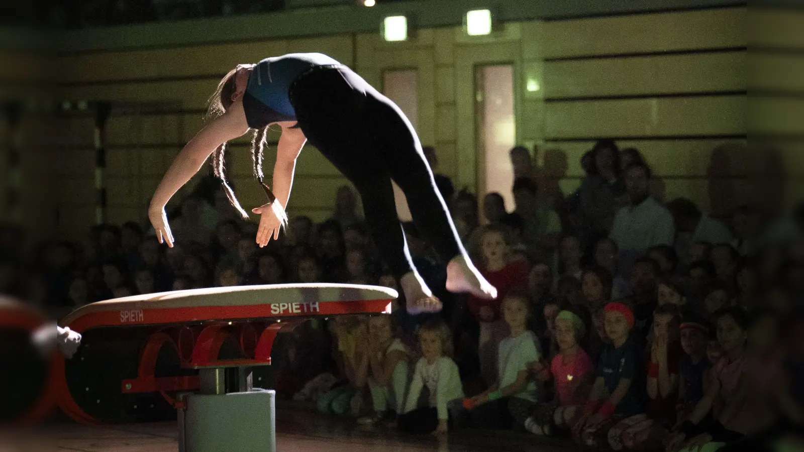 Knapp 200 Teilnehmer zeigten beim Weihnachtsturnen des TSV Trudering ihr Können. (Foto: TSV Trudering)