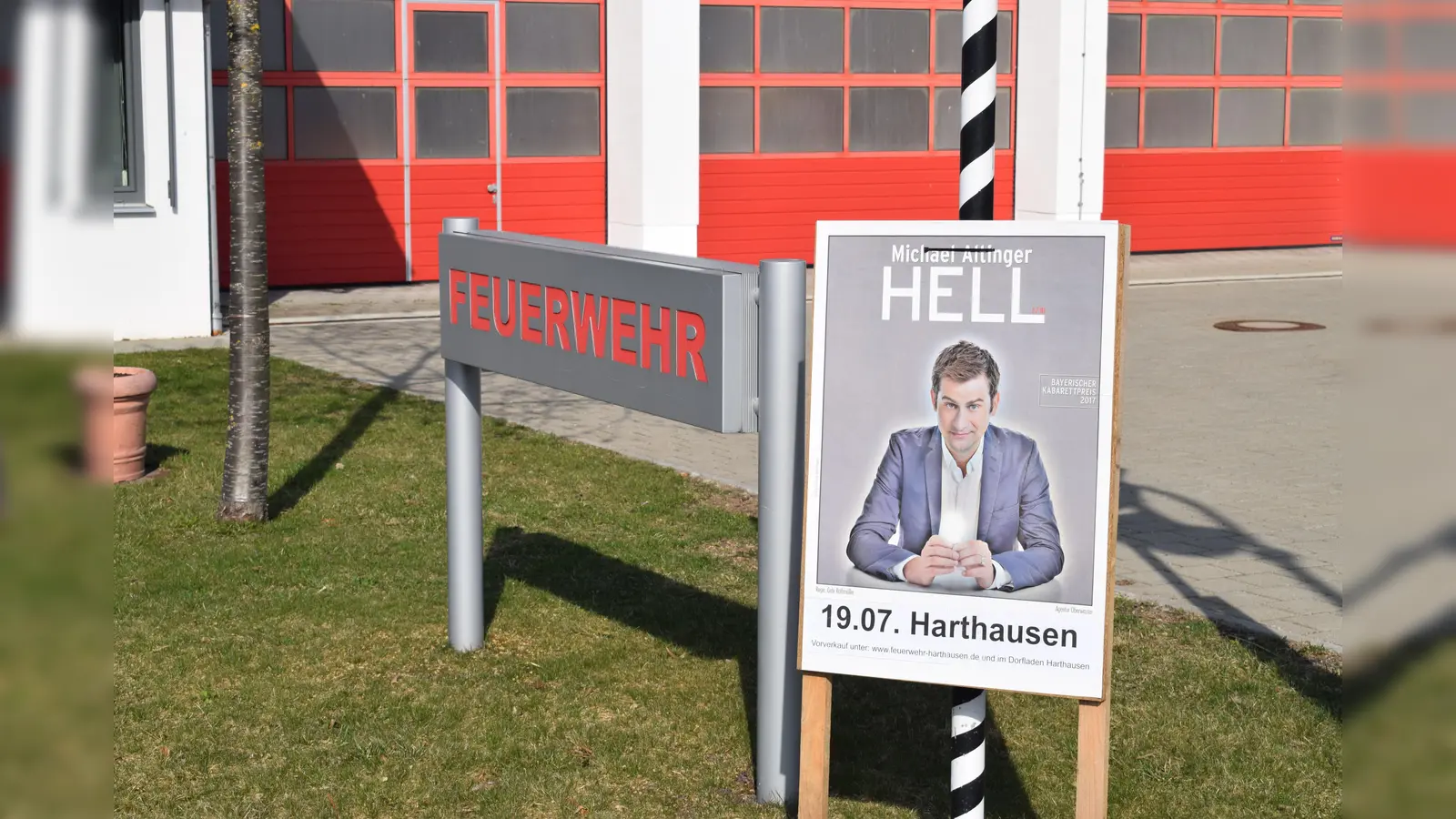 Harthauser Feuerwehr feiert 140-jähriges Jubiläum mit einem Kabarettabend mit Michael Altinger. (Foto: VA)