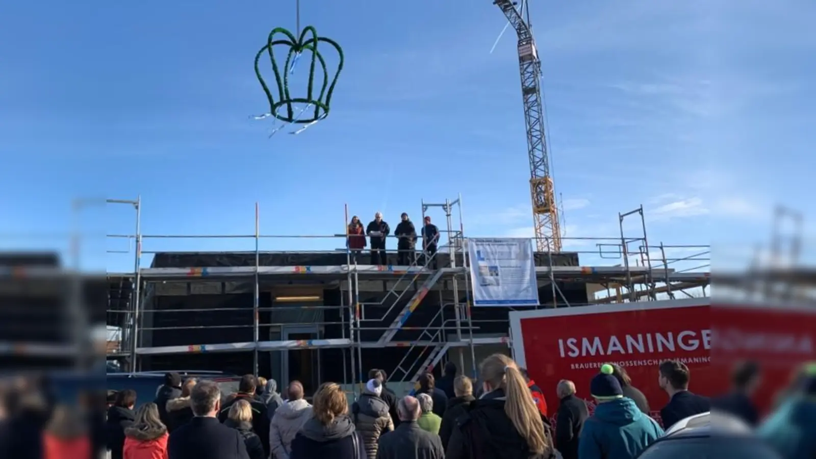 Die Kindertagesstätte am Seidl-Kreuz-Weg wird vier Krippen- und zwei Kindergartengruppen beherbergen. (Foto: Gemeinde Ismaning)
