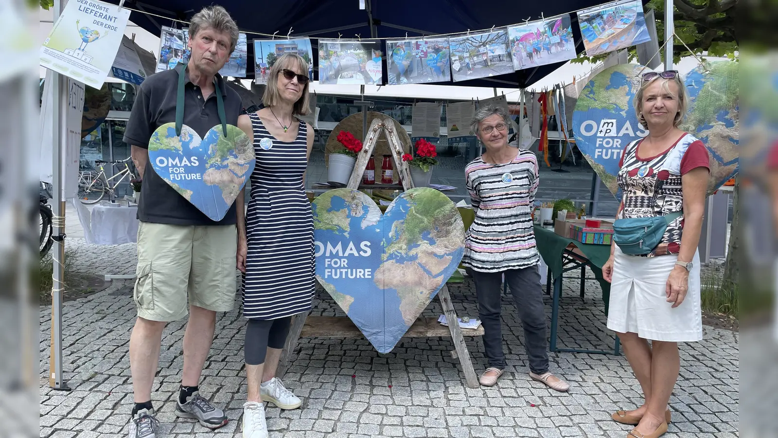 Bei den Omas for Future können auch Männer und Nicht-Großmütter mitmachen. (Foto: pst)