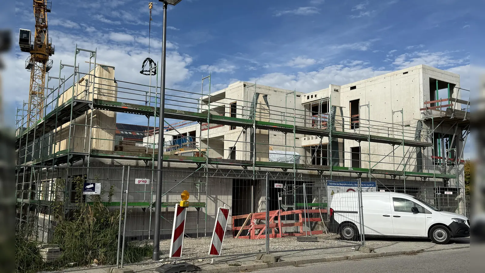 Der Neubau der Ellis-Kaut-Grundschule belastet das Stadtsäckel auf Jahre.  (Foto: pst)