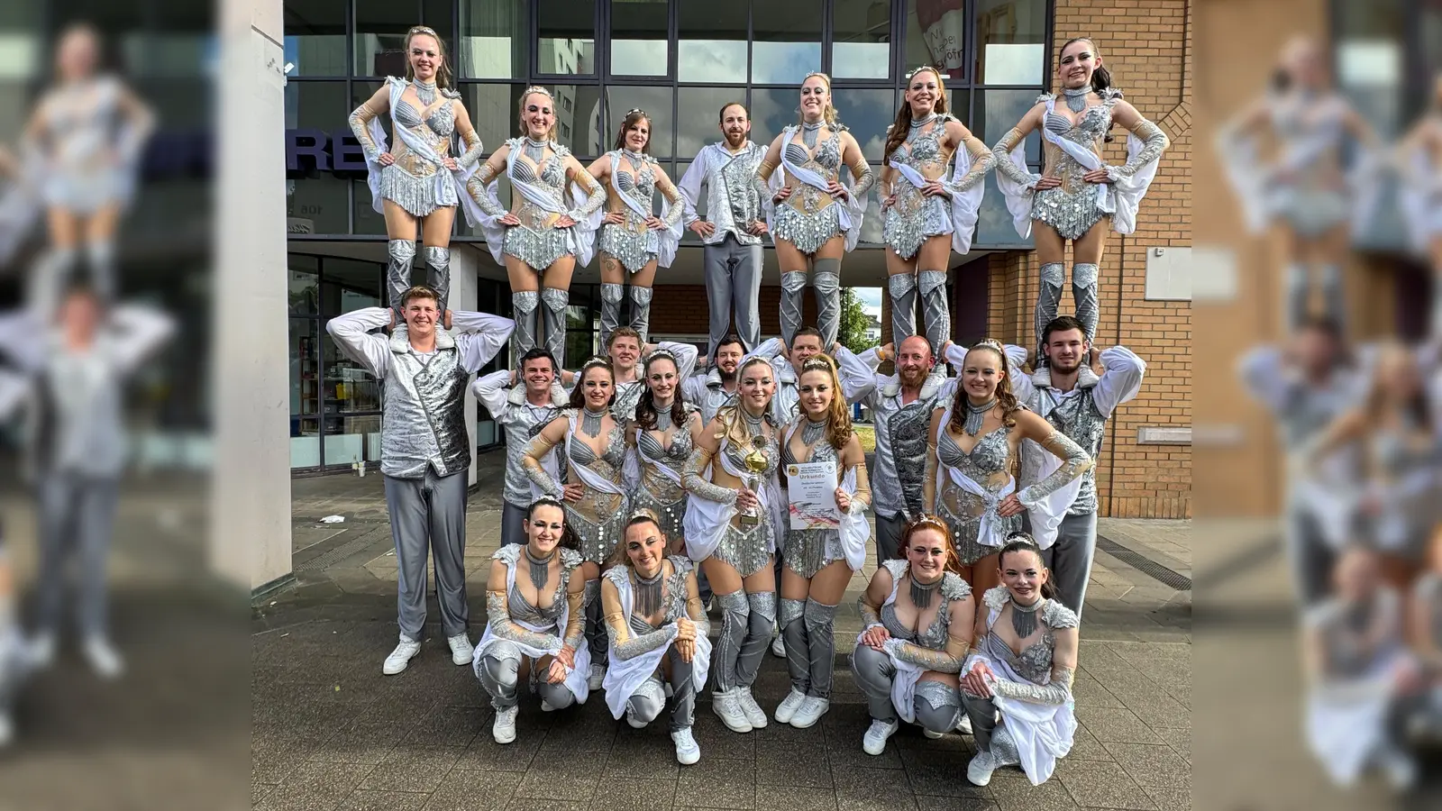 Bereits zum 11. Mal Deutscher Meister. Die Showfunken aus Taufkirchen. (Foto: Showfunken)