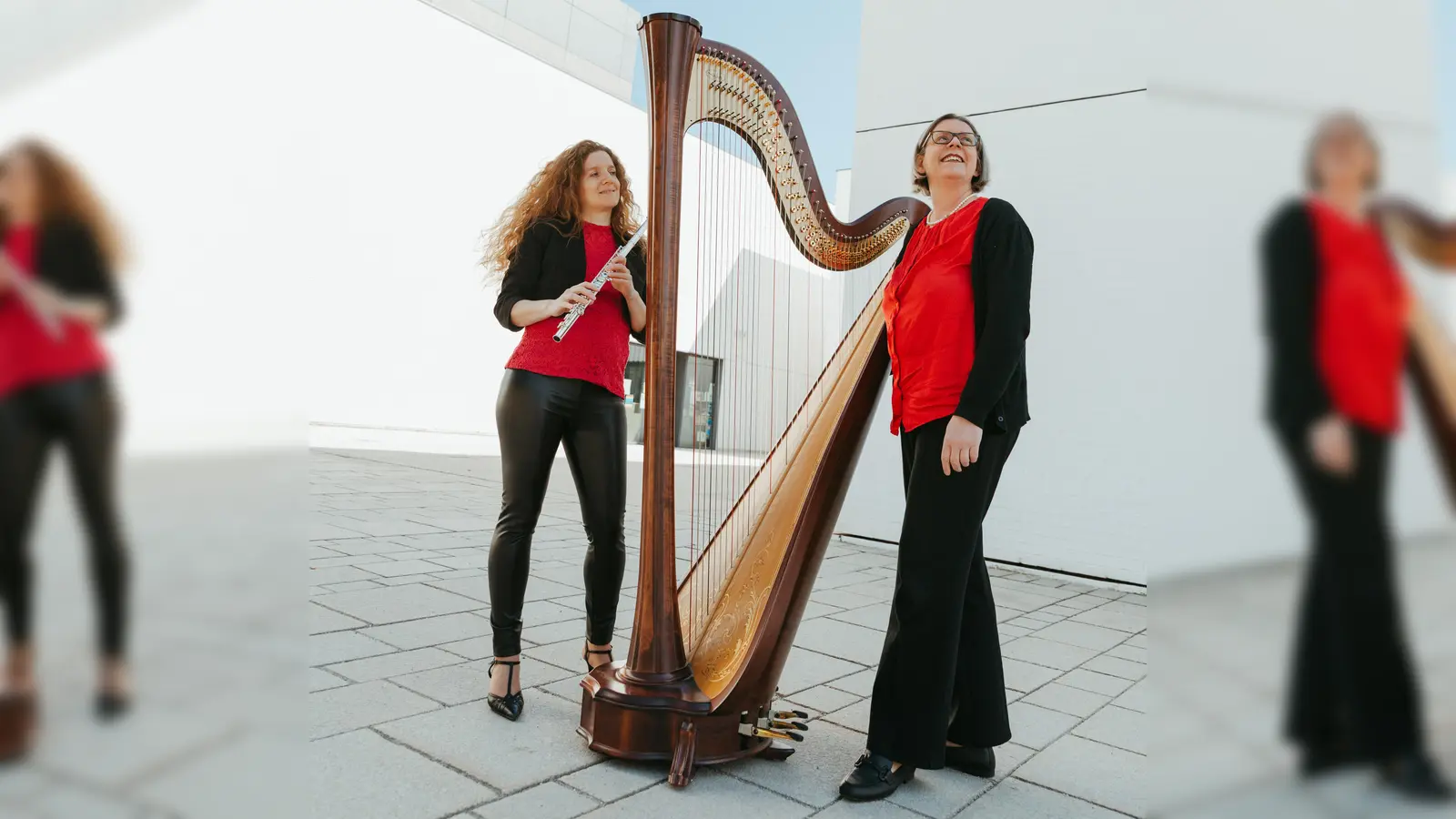 Raphaëlle Zaneboni und Barbara Gollwitzer bilden das Duo Proserpina. (Foto: Wei-Ling Khor)