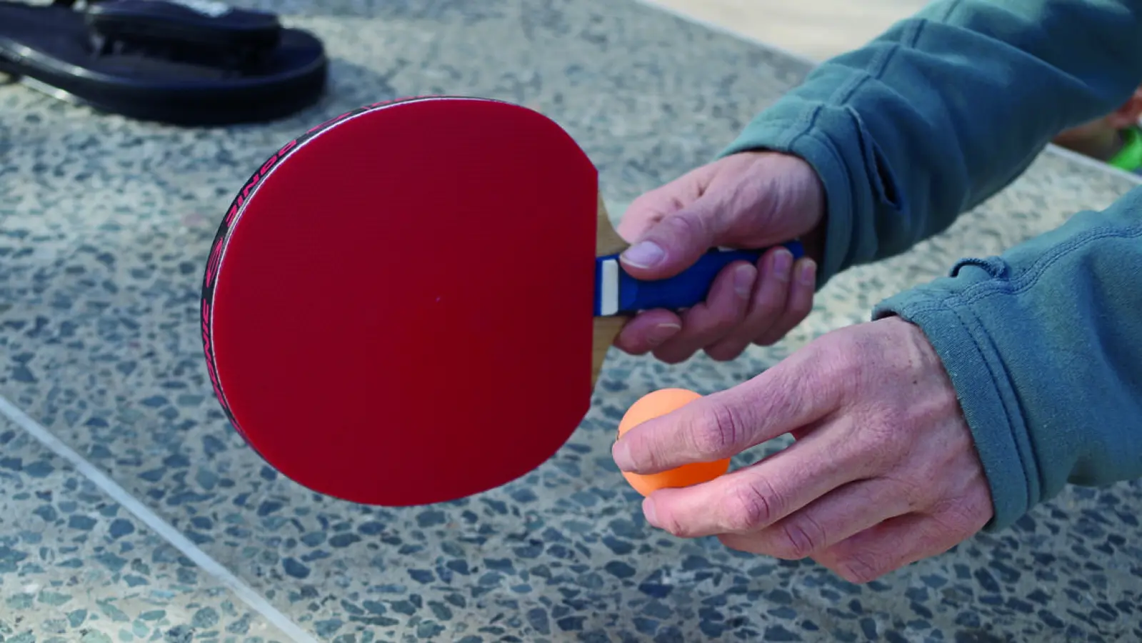 Rund statt eckig: Der Sendlinger Bezirksausschuss setzt sich für die Aufstellung einer runden Tischtennisplatte im Viertel ein. (Foto: kö)