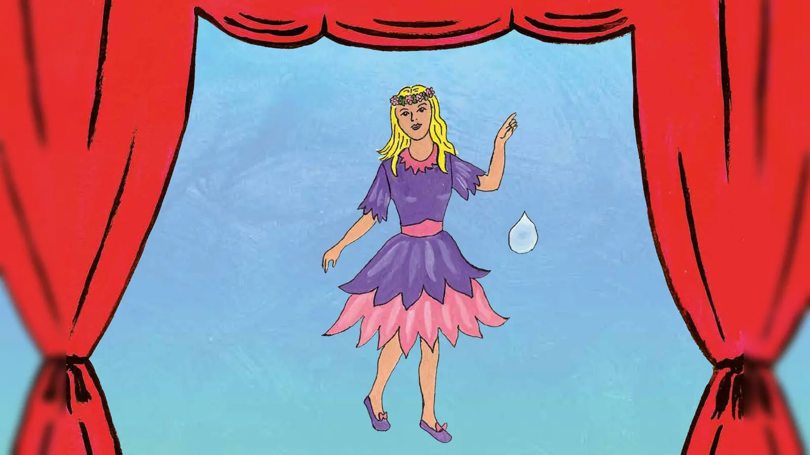 Die Theaterzwerge führen „Die Träne der Elfe” auf. (Foto: Ammerseer Bauerntheaters)