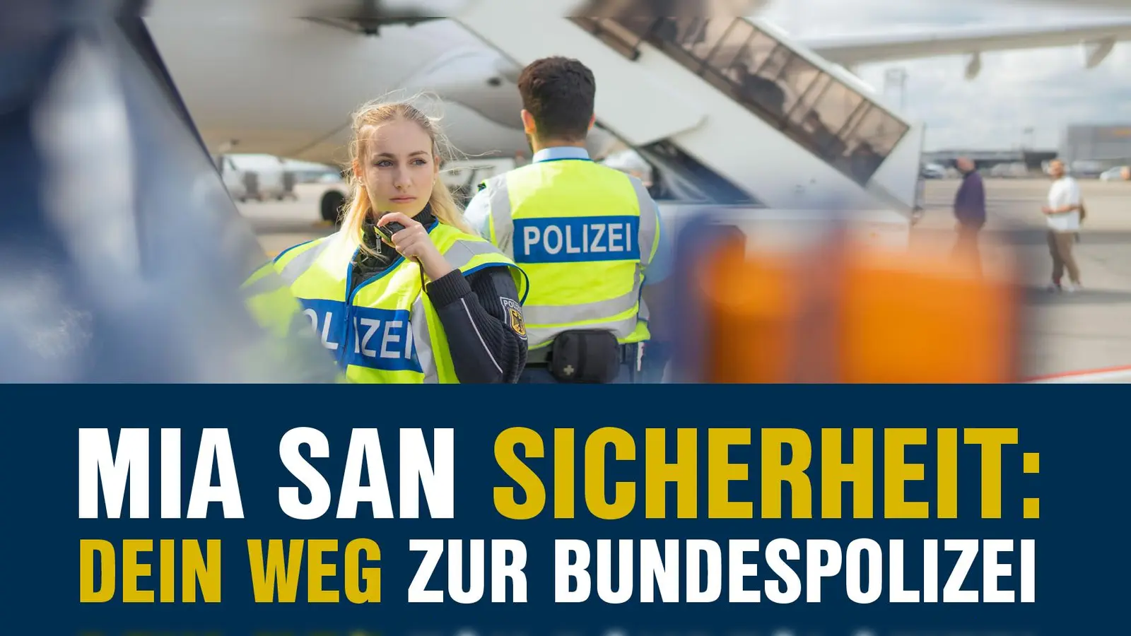 Großer Aktionstag am Flughafen. (Foto: Bundespolizei)