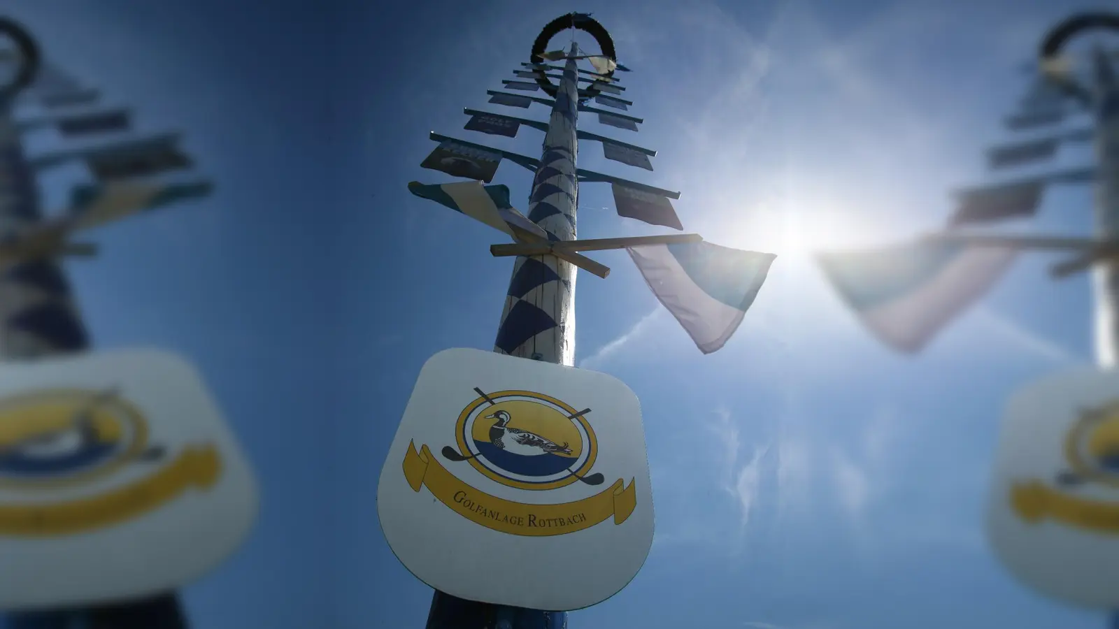 Maibaum Golfclub Rottbach (Foto: RB)
