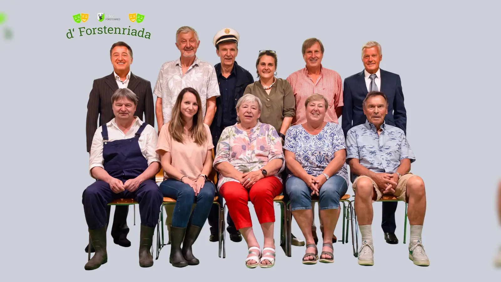 Die Theatergruppe d’Forstenriada freut sich darauf, ihr neues Stück aufzuführen. (Foto: d?Forstenriada)