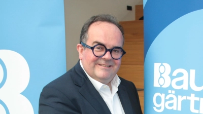 Clemens Baumgärtner (CSU) ist zuversichtlich, Münchens nächster Oberbürgermeister zu werden. (Foto: job)