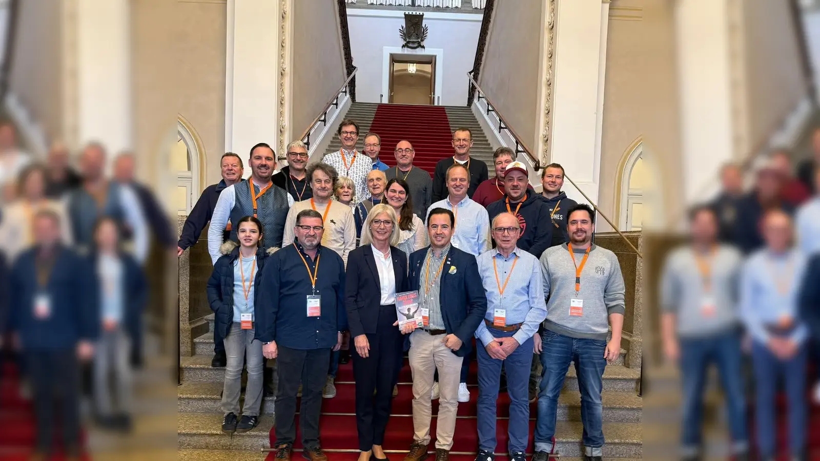 Einige Berglerner durften sich über einen Besuch im bayerischen Landtag freuen. (Foto: Scharf)