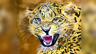 Dieses Bild entstand im vergangenen Jahr. Ab 30. März heißt es im Guardini90 wieder „München malt – Explosion der Farben”. (Foto: Nicole Eichin)