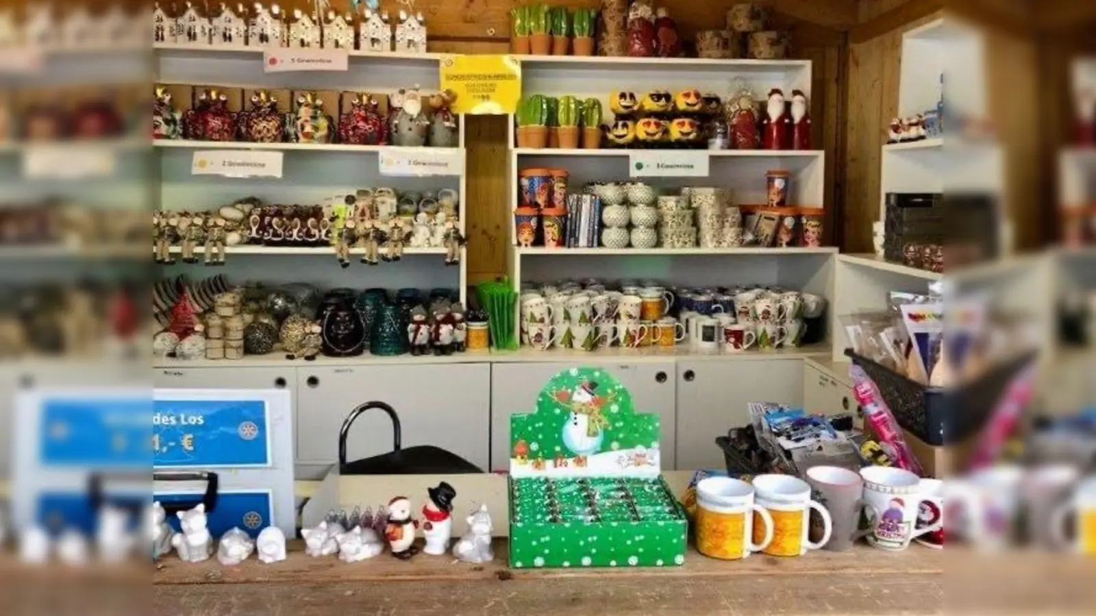 Der Rotary Club Erding veranstaltet wieder eine Tombola auf dem Weihnachtsmarkt. (Foto: Rotary Club Erding)