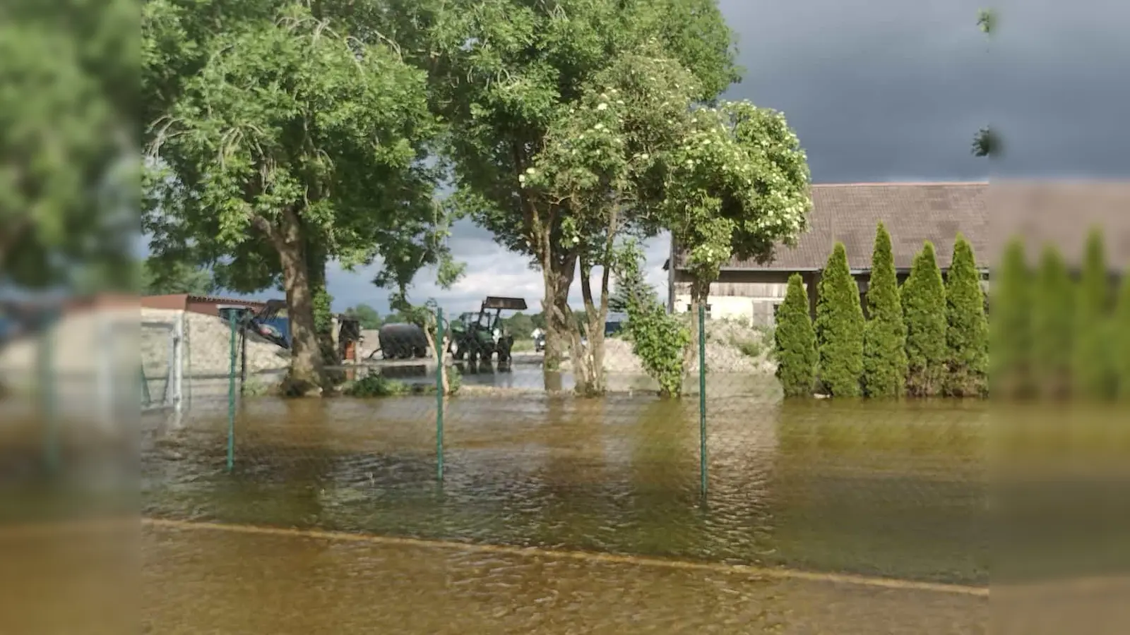 Auf der Ideenkarte können beispielsweise von Überschwemmungen betroffene Gebiete markiert werden.  (Symbolbild: cb)