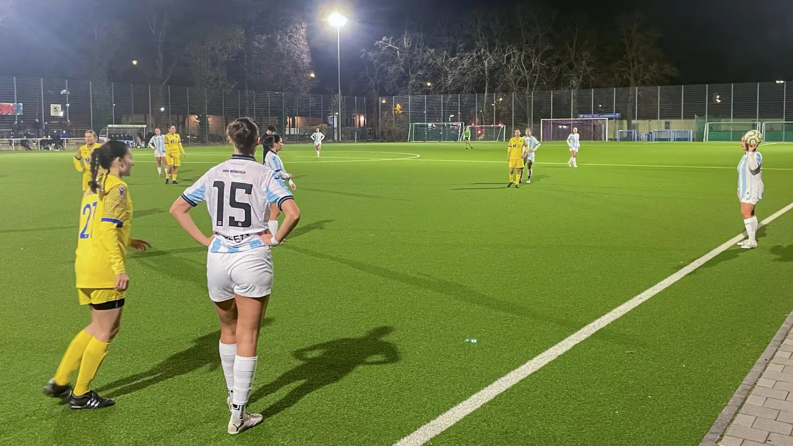 Kantersieg: Löwinnen gegen Dornen.  (Foto: A. Seeler)