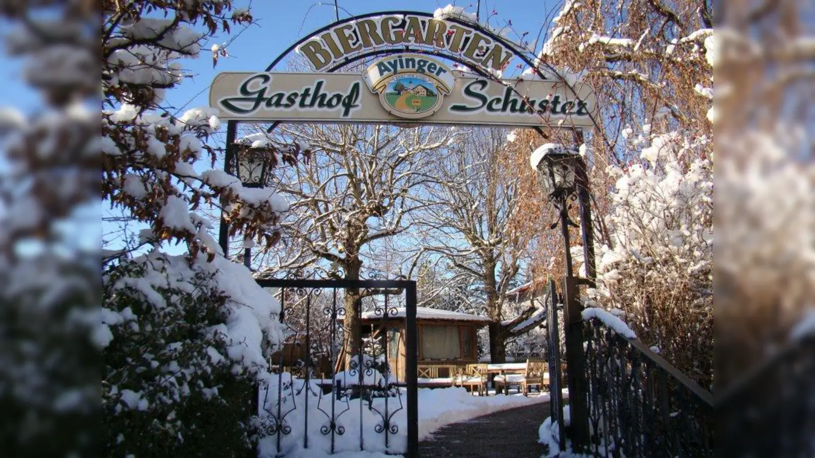 Der Biergarten bleibt verwaist. (Foto: pst)