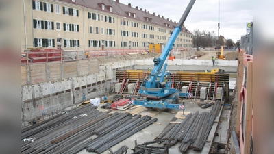Unter der Gotthardstraße wird die U5 gebaut. Unter anderem an der Willibaldstraße wird es einen der neuen Bahnhöfe geben. (Foto: job)