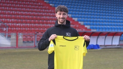 Maurice Dehler verstärkt ab sofort das Torhüterteam der SpVgg Unterhaching. (Foto: SpVgg Unterhaching)