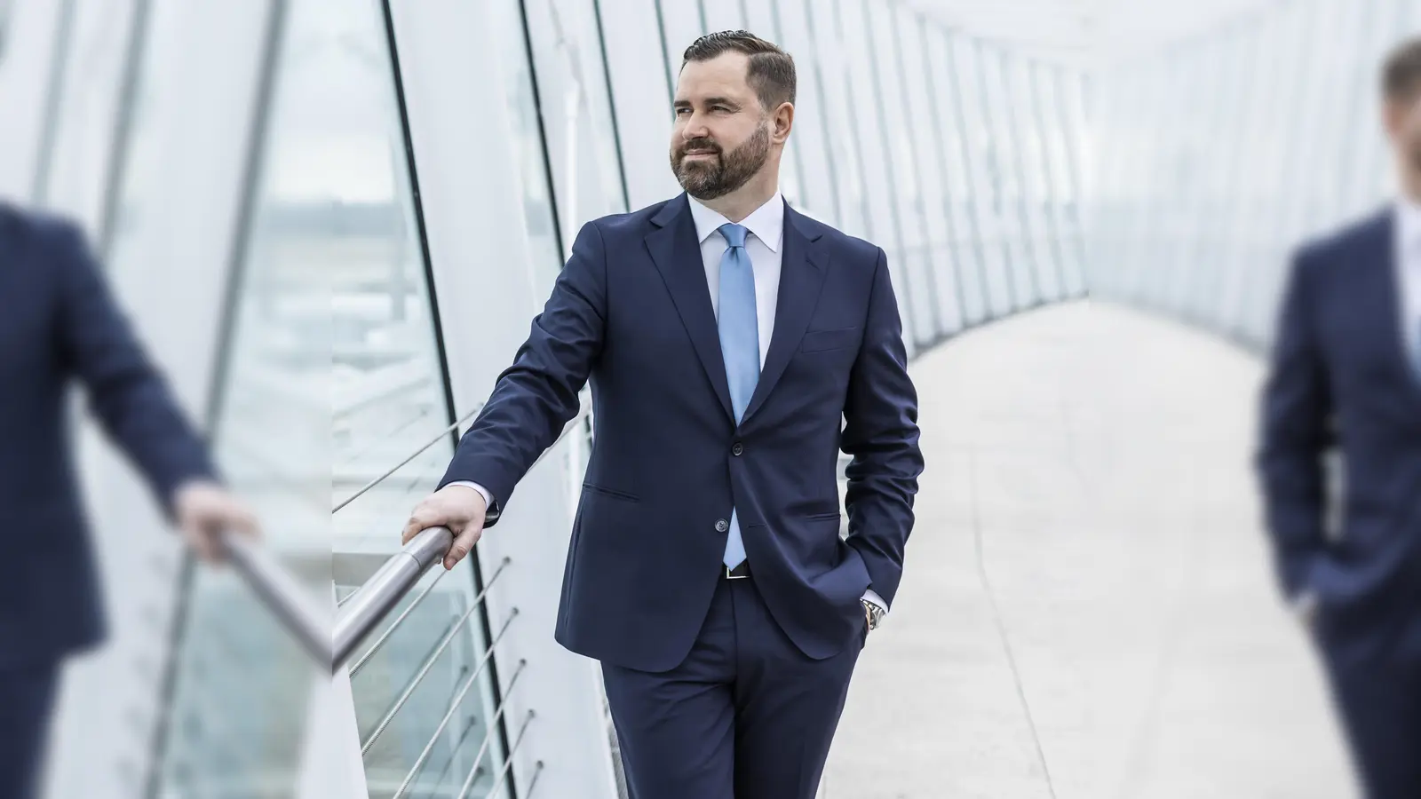 Thomas Hoff Andersson, Mitglied der Geschäftsführung am Flughafen München. (Foto: bernhardhuber.com)