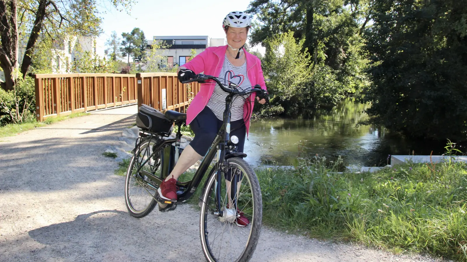 Karin Wolf, Vorsitzende des Seniorenbeirats Krailling, appelliert an den verantwortungsvollen Umgang mit E-Bikes. (Foto: us)