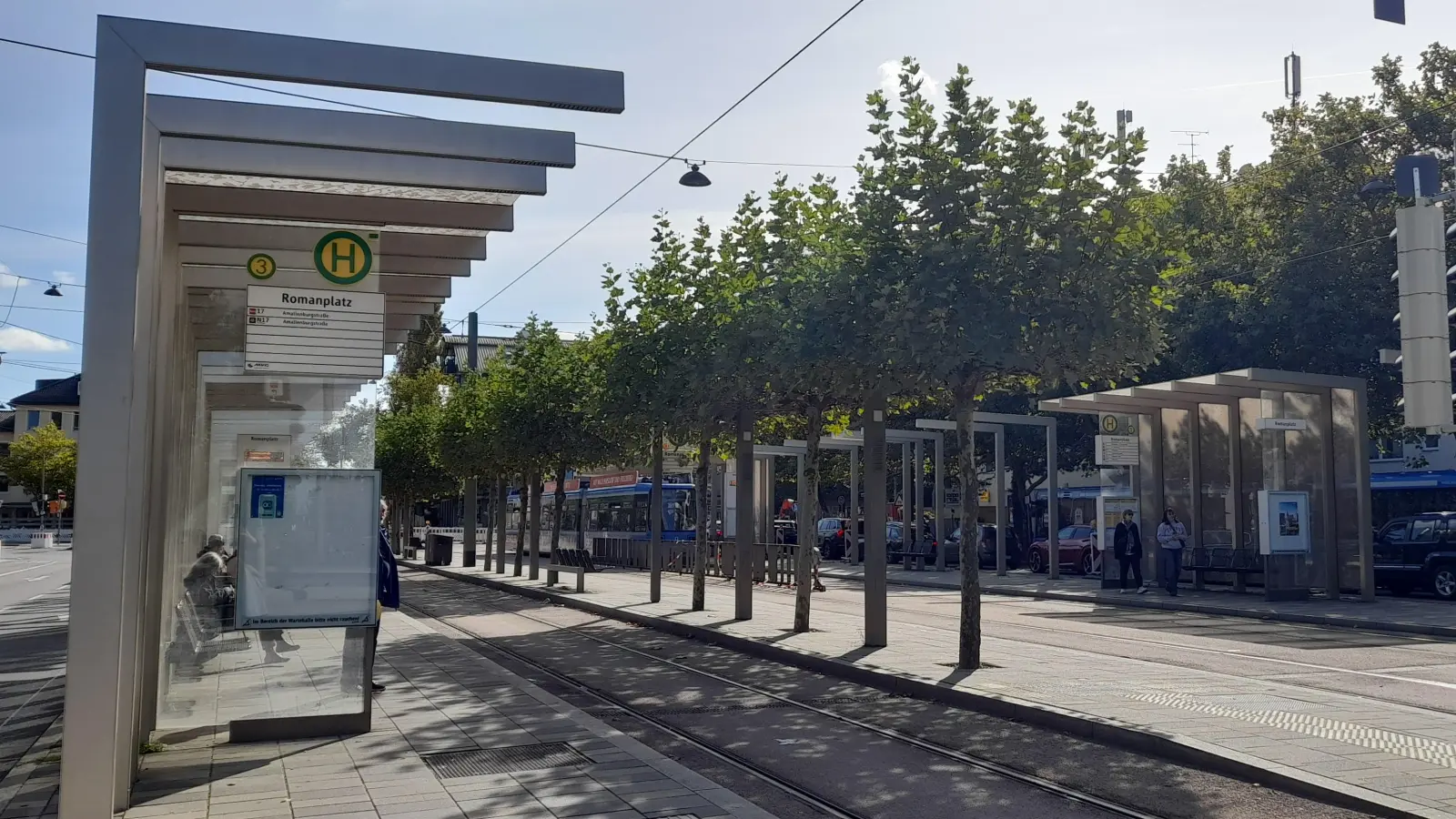 Bürger wünschen sich an der Haltestelle Romanplatz öffentliche Toiletten. (Foto: Beatrix Köber)