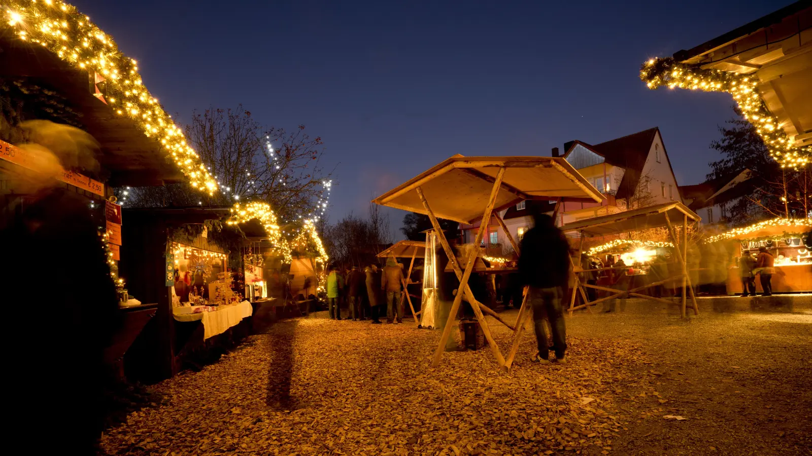 Festliche Vorweihnachtsstimmung in Moosburg. (Foto: Sebastian Eiden)