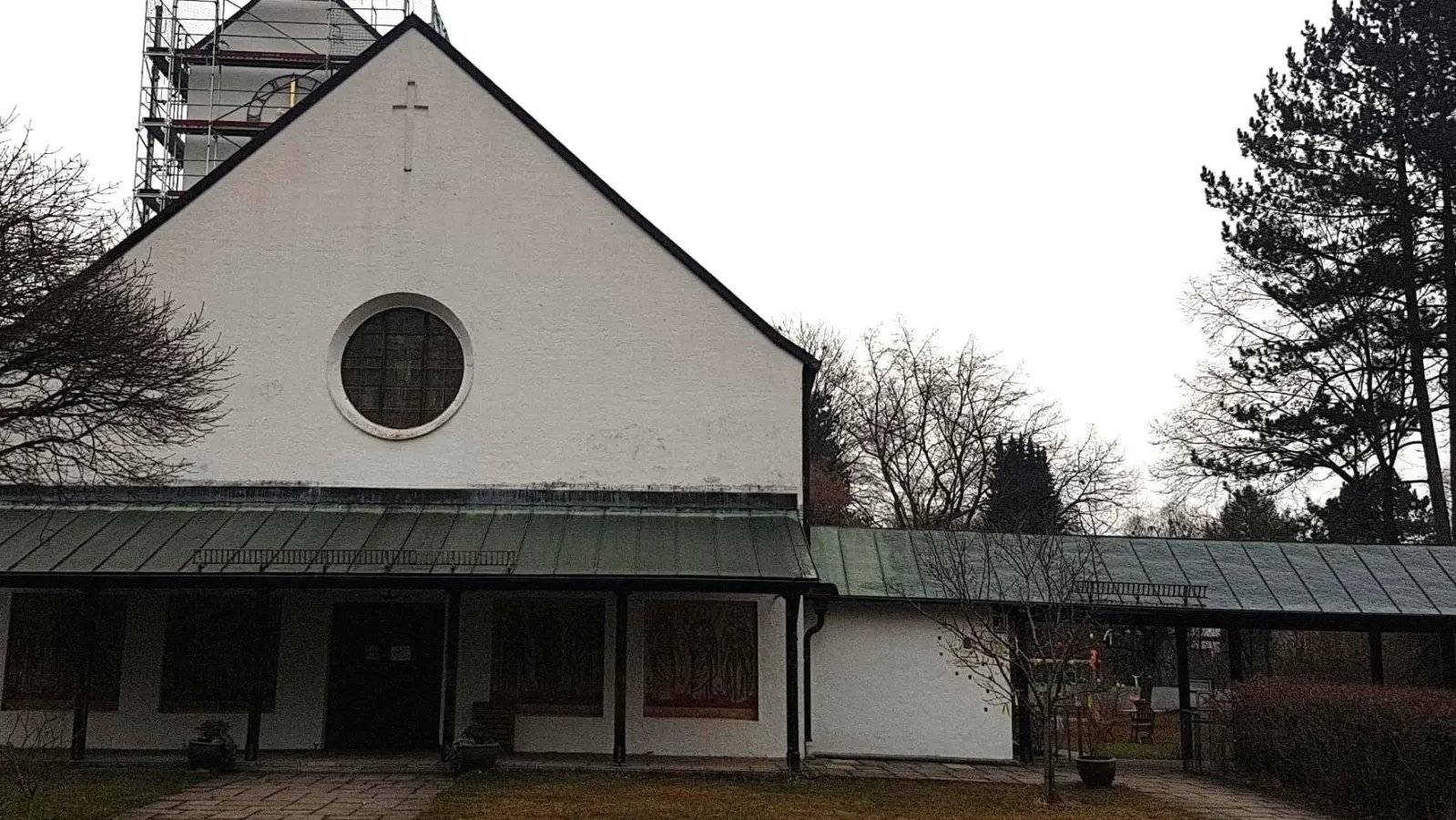 Auch die evangelische Gustav-Adolf-Kirche in der Mustersiedlung Ramersdorf ist ein Ziel der Führung. (Archivbild: bas)