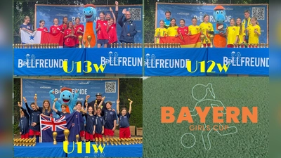 Die Mädchenteams des SVSB erlebten ein wunderschönes Turnierwochenende. (Foto: SVSB)