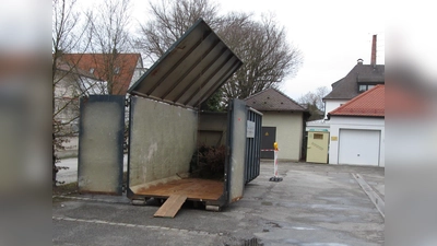 Der Gartencontainer in Mitterndorf. (Foto: Kommunale Abfallwirtschaft)