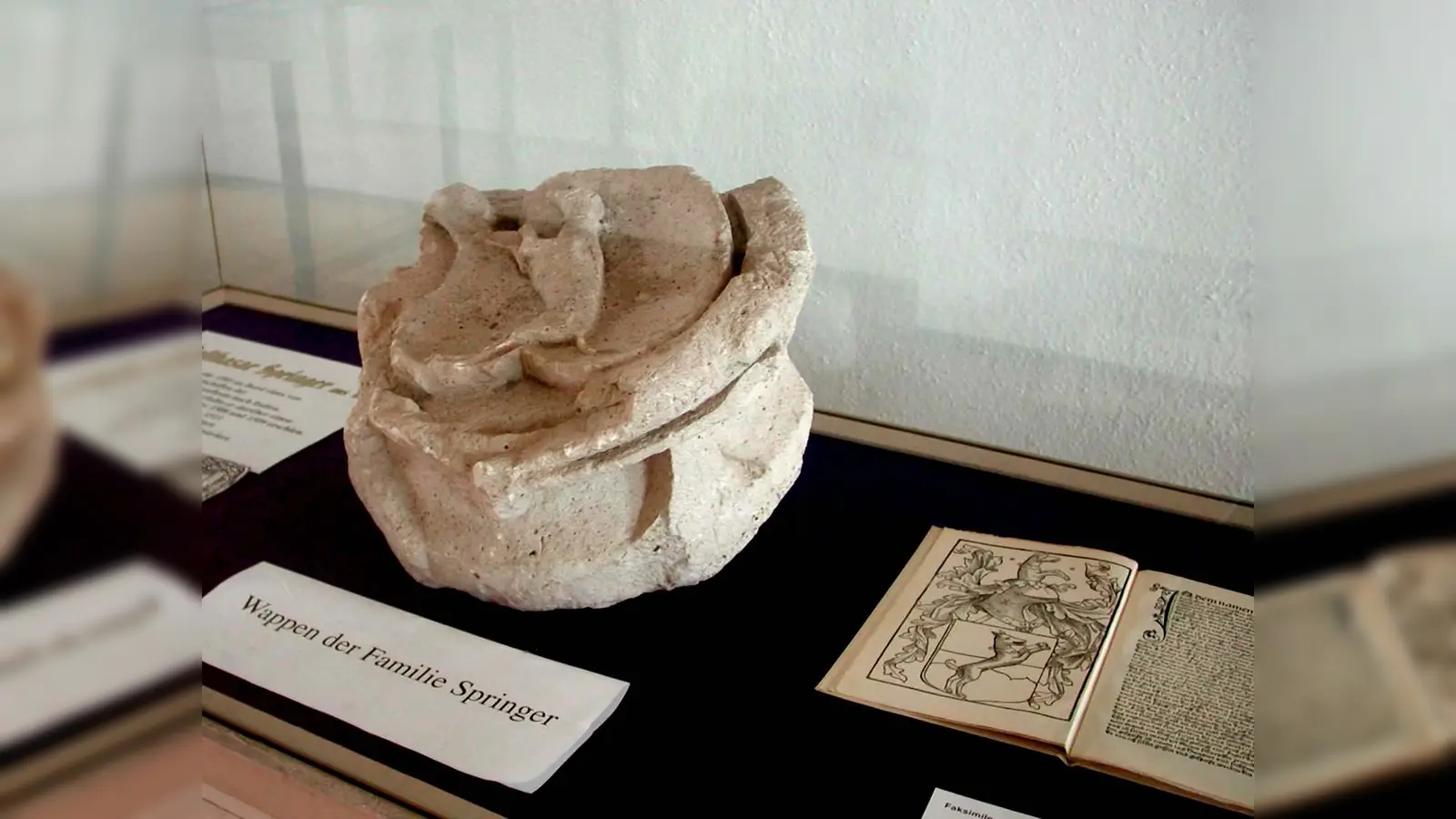 Wappen der Familie Springer, der einer der ersten deutschsprachigen Weltreisenden entstammte. (Foto: Gemeinfrei)