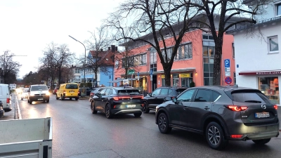 Die Leibstraße - Haars zentrale Einkaufsstraße - wird neugestaltet. Dafür fließen jetzt Fördermittel. (Foto: bas)