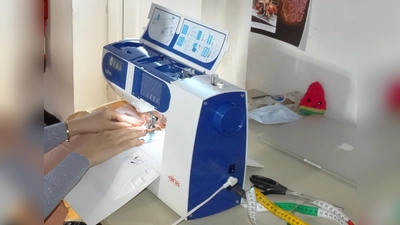 Wer gerne näht, ist beim „freien Nähen mit Marlies” willkommen.  (Foto: tab)