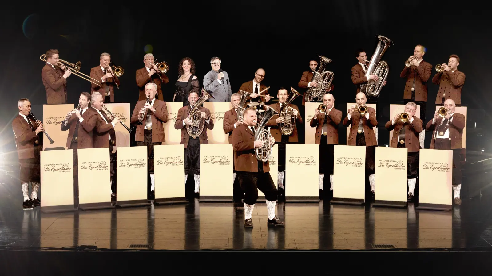 Die Egerländer kommen am 2. November in den Circus Krone und spielen gemeinsam mit den Oberkrainern. (Foto: Paul Gärtner)