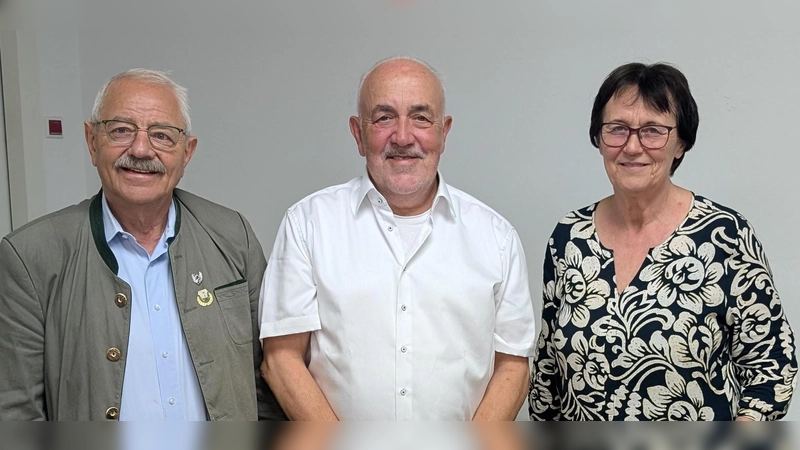 Der neue BA-Vorstand (von rechts): Maria Hemmerlein, Günter Keller, Otto Seidl. (Foto: pr)