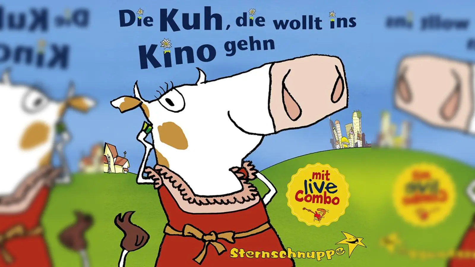 Was die Kuh auf ihrem Weg ins Kino so alles erlebt, erfahren kleine und große Zuschauer am Samstag. (Foto: Sternschnuppe)