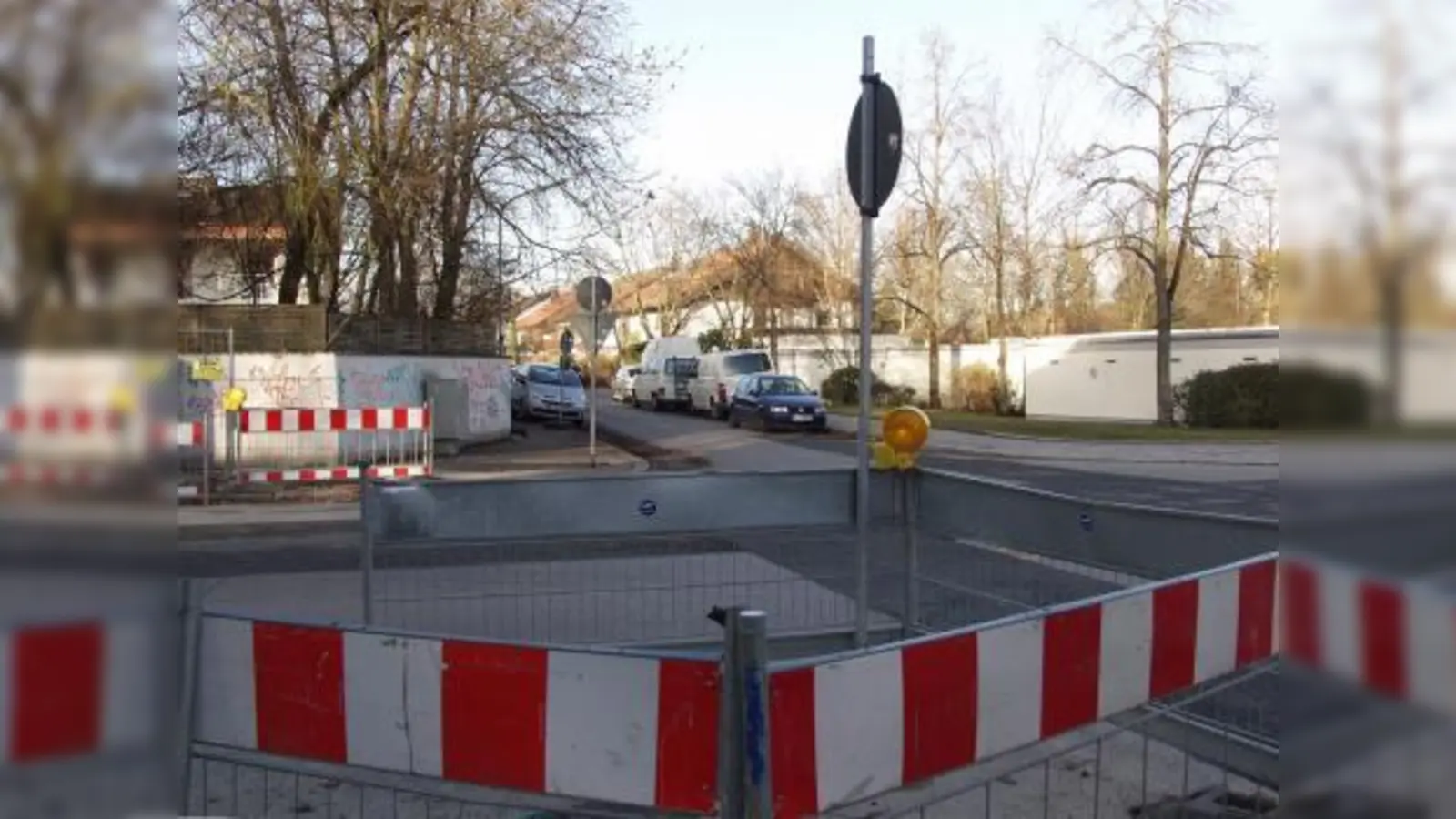 Verärgert waren im letzten Jahr die Bewohner der Streitbergstraße über die Beeinträchtigungen durch Bauarbeiten. (Foto: Eva Schraft)