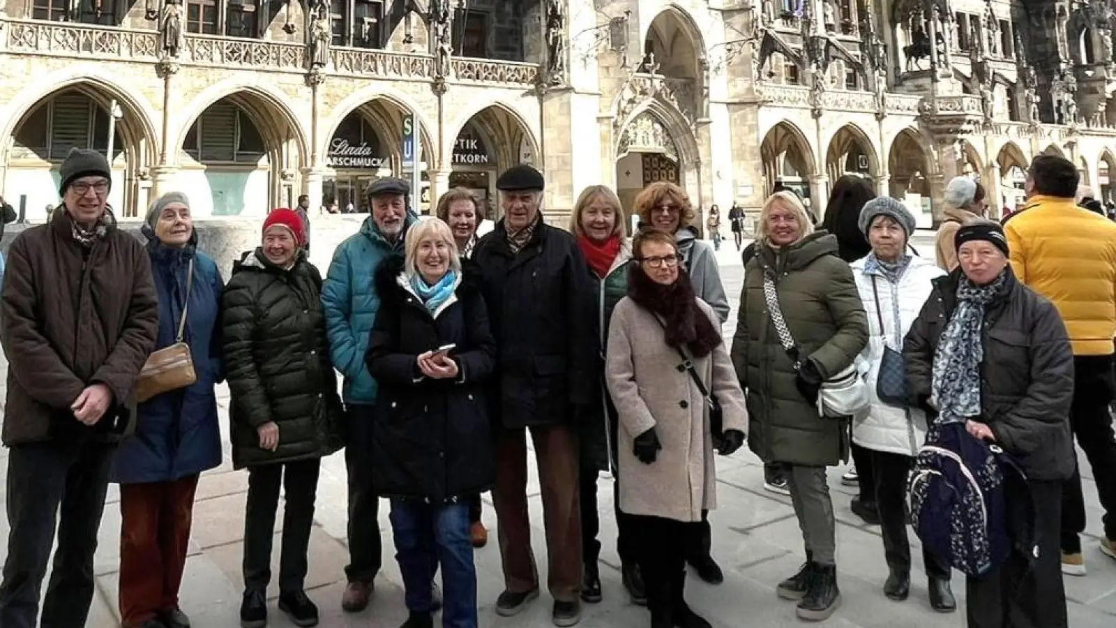 Der Seniorenbeirat Herrsching hatte gemeinsam mit dem Kulturverein Herrsching einen Ausflug nach München organisiert. (Foto: Seniorenbeirat Herrsching)