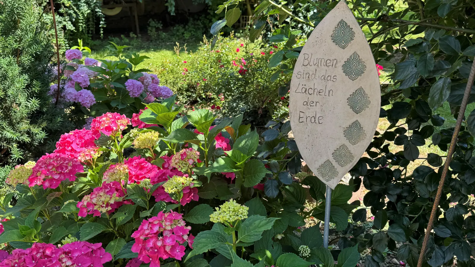 Die Vorbereitungen für den Tag der offenen Gartentür laufen bereits. (Foto: Kögl)